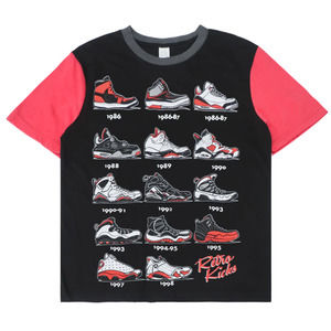 Men's Red And Black T Shirt: The Evolution Of Air Jordan Shoes